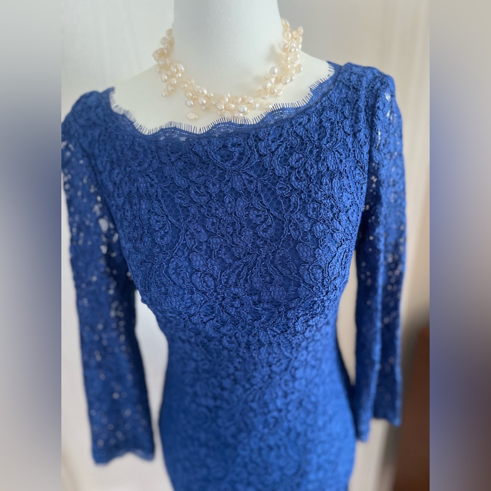Royal blue Caché dress